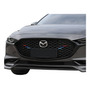 Emblema Logo Parrilla Negro Mazda 3 2023 2021 2019 Sedan Hb