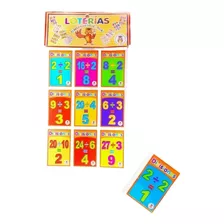 Juego De Mesa Loteria De Divisiones Didacticos Buho