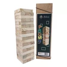 Jogo Prumo Torre De Equilíbrio Tipo Jenga Educativo