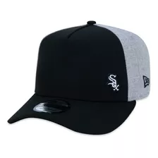 Boné New Era 9forty Snapback Preto A-frame Chicago White Sox