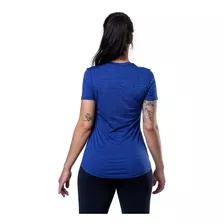 Camiseta Dama Correr Gym Crossfit En Bioamida Elite 