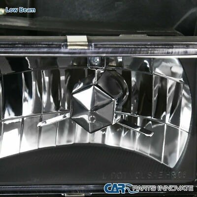 Fits 94-99 Gmc C10 C/k 1500 2500 Yukon Sierra Black Head Ttx Foto 2