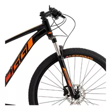 Bicicleta Mtb Aro 29 Oggi Big Wheel 7.0 Tam 17 Pto/lar 2022 Cor Laranja Tamanho Do Quadro 17