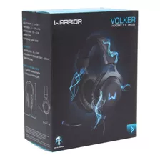 Fone Headset Gamer Warrior Volker 7.1 Usb Com Led Azul Ph258