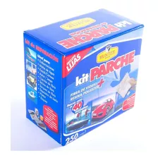 Kit Fibra De Vidrio Parche 500 Gr Resina+pincel+lijas+guant