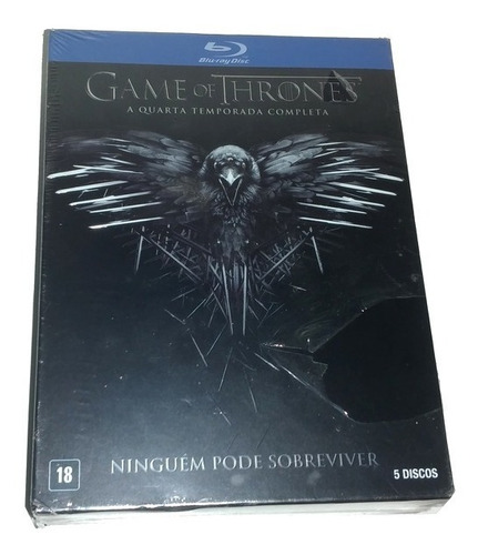Blu-ray Game Of Thrones - 4ª Temp. (5 Discos) - Digipack Lc