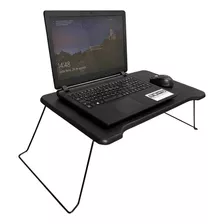 Suporte Base Multiuso Elevada Dobrável Para Notebook - Lh Cor Preto