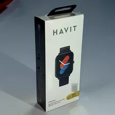 Smartwatch Bluetooth Havit M9014c Ip67 1.69 Touch Screen Color De La Caja Negro Color De La Correa Negro Color Del Bisel Negro