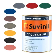 Tinta Para Parede 800ml Suvinil Toque De Luz Cores Especiais