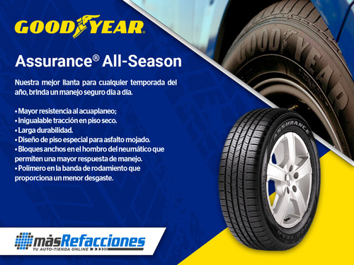 Llanta Toyota Rav4 225/65r17 102t Goodyear Assurance A.seaso Foto 4