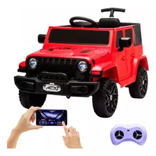 Auto A Batería Jeep C.remoto C/ Guía Bluetooth Luz - El Rey