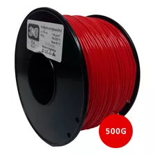 Filamento 3d Pla 3n3 De 1.75mm Y 500g Rojo