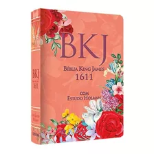 Bíblia King James 1611 Com Estudo Holman Feminina, De King James. Editora Bvbooks, Capa Dura Em Português, 2022