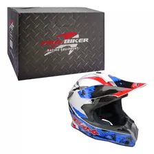 Casco Profecional Para Motocross Pro-biker.