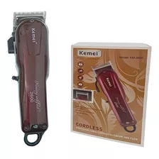 Aparador De Pelo Corte Cabelo E Barba Kemei Km 2600 Bivolt