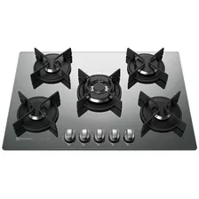 Cooktop A Gás 5 Bocas Prata Home Pro Electrolux Gc75u Bivolt