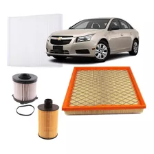 Kit Filtros Chevrolet Cruze 2.0 Diesel 2010-2018 // 4 Pzs