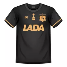 Camiseta Conmemorativa Colo Colo Dorada Libertadores 1991