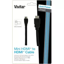 Cable Vivitar Viv-hdmi Mini, Mini Hdmi A Hdmi