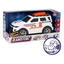 Camioneta De Emergencias Con Luz Y Sonido 38cm Teamsterz