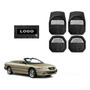 Tapetes 4pz Charola 3d Logo Chrysler Sebring 2012 - 2020