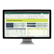 Planilha De Orçamento Pessoal/familiar - Fácil De Usar!