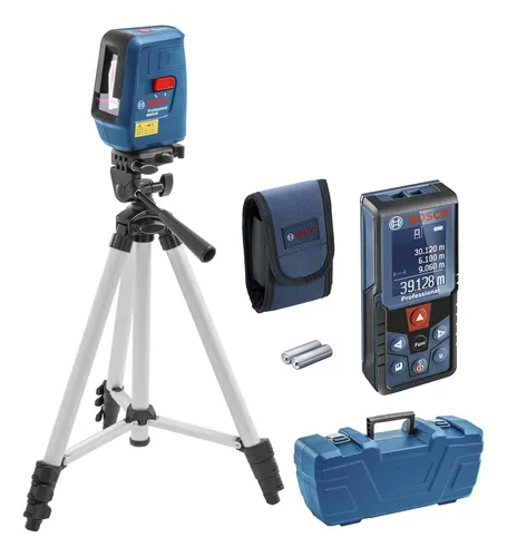 Kit Nivel Laser Bosch Autonivelante Nivelox + Medidor Glm 50