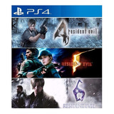Resident Evil Triple Pack Standard Edition Capcom Ps4 Digital