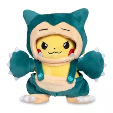 Peluche Pikachu Con Traje De Snorlax-pokemon 