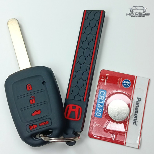 Silicon Funda Llave Civic Accord City Crv Fit  Hrv Correa Foto 9