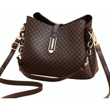 Bolso Para Mujer De Cuero Crossbody Gran Bolsa De Hombro