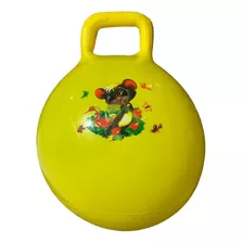 Pelota Saltarina Para Niños Juguete Fiesta Juego Forma Circular Amarillo