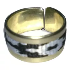 Anillos De Alpaca Y Guarda Pampa Regulables X10u