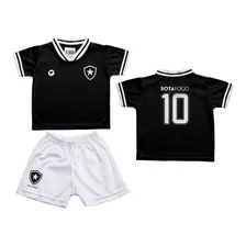 Conjunto Infantil Botafogo Uniforme Preto - Torcida Baby