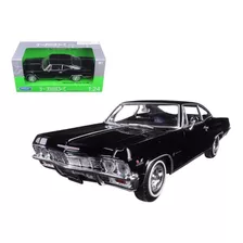 Welly 1:24 1965 Chevrolet Impala Ss Coupe Low Rider Color Negro