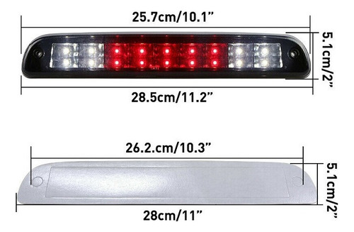 Tercera Luz De Freno Led 93-11 Ford Ranger 99-16 F250 F350 Foto 6