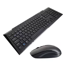 Teclado E Mouse Preto Usb Bluetooth Multimidia Rapoo Sem Fio