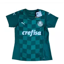 Camisa Palmeiras 2021 2022 Home Feminina 