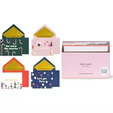 Kate Spade New York Tarjetas De Felicitación Navideñas, 4 Di