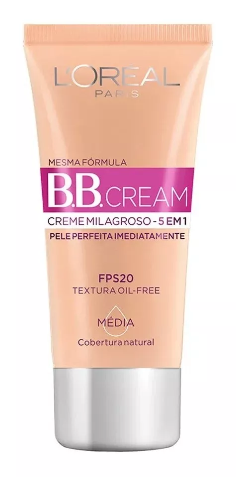 Base Bb Cream Dermo Expertise Média Fps20 30ml L'oréal Paris