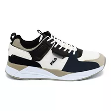 Tenis Fila Derter Lifestyle-blanco/azul