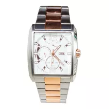 Reloj John L. Cook Hombre Velvet Multifunción Acero 5706 