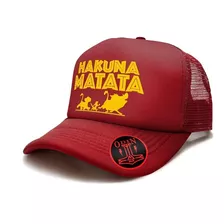 Gorra Trucker Personalizada Rey Leon Hakuna Matata