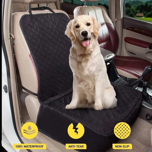 Funda Impermeable De Asiento De Auto Para Mascotas/perros Foto 9