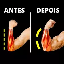 Hand Grip Antebraços Resistente Pegada Aparelho Hipertrofia Cor Cinza