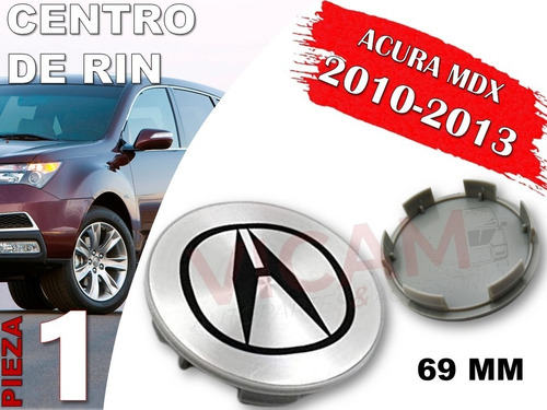 Centro De Rin Acura Mdx 2010-2013 69 Mm (gris) Foto 2