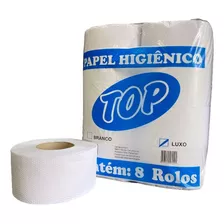 Top Papel Higiênico Rolão Institucional Folha Simples 8