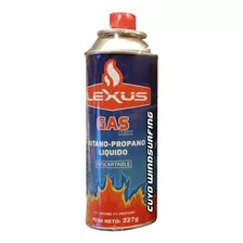 Cartucho Gas Butano Propano Anafe Lexus 227 Gr Lxu X1 Unidad