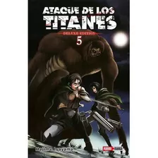 Ataque De Los Titanes Aot Lux Edition (2 En 1) 5, De Hajime Isayama. Editorial Panini, Tapa Blanda En Español, 2022