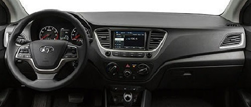 Cubre Tablero Hyundai Bordado Accent Mod. 2018-2022. Foto 2